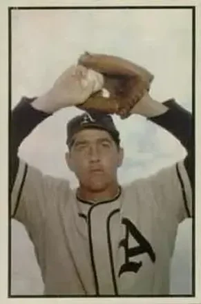 1953 Bowman Color #150 Carl Scheib