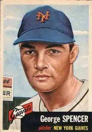 1953 Topps #115 George Spencer