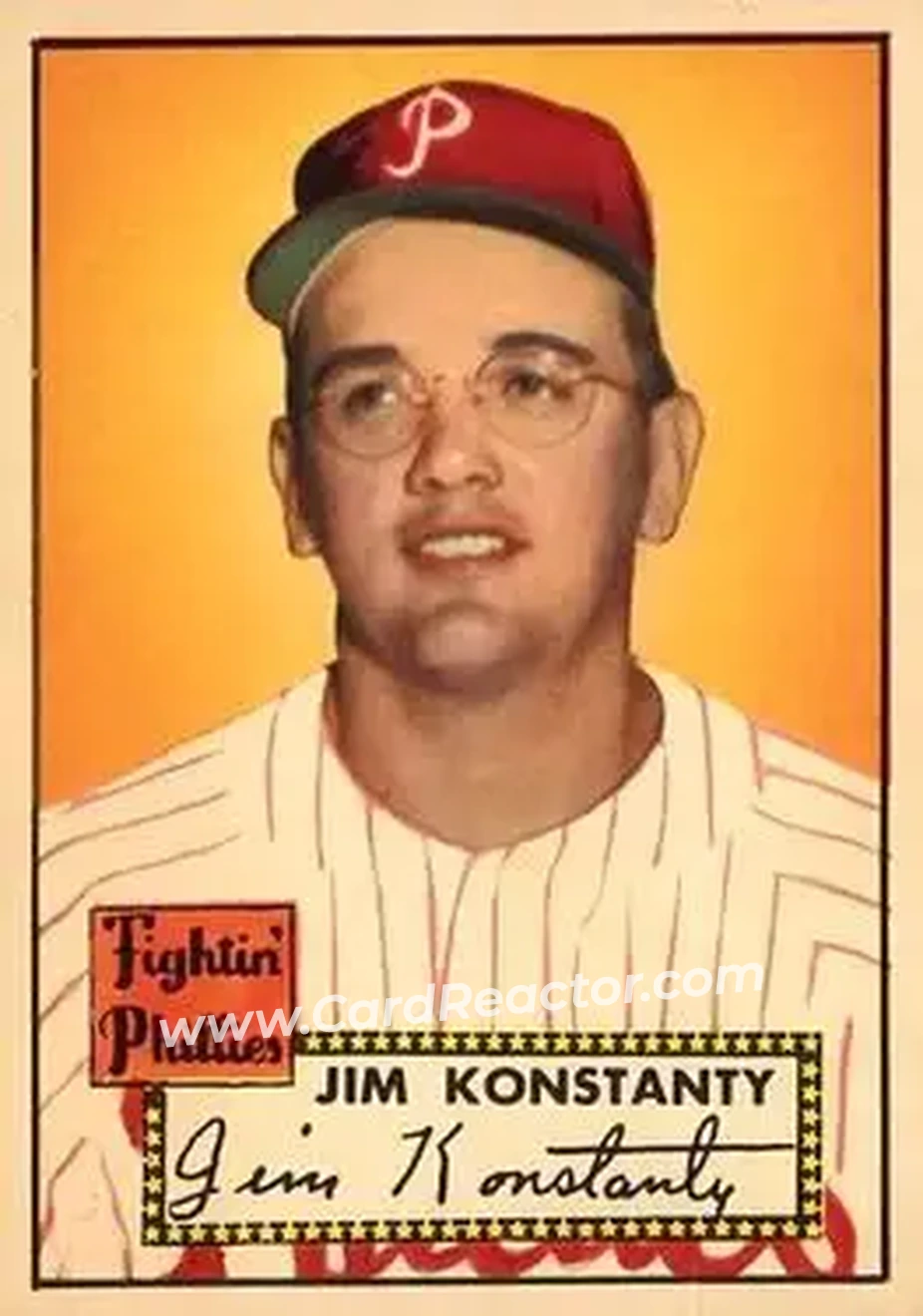 Front of Jim Konstanty