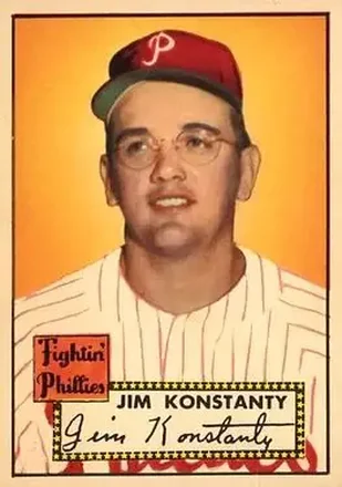1952 Topps #108 Jim Konstanty