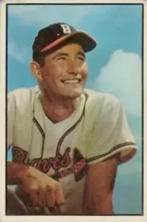1953 Bowman Color #151 Joe Adcock