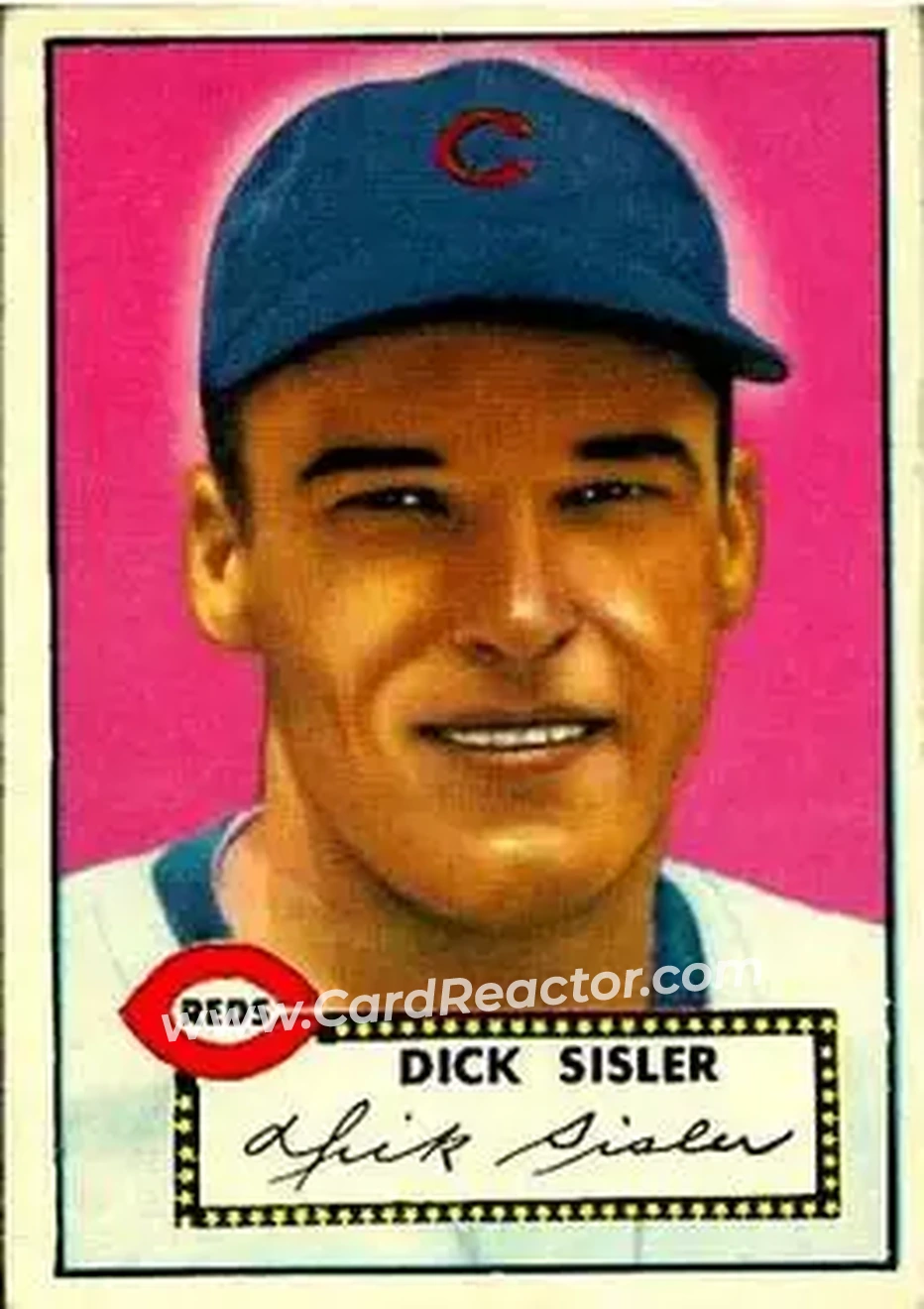 Front of Dick Sisler