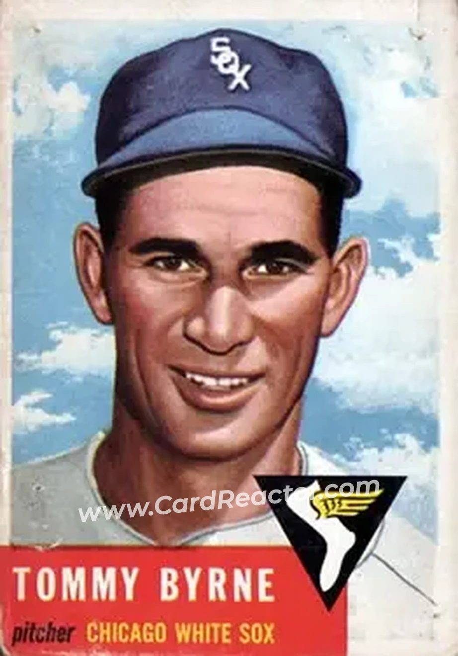 Front of Tommy Byrne