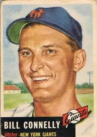 1953 Topps #126 Bill Connelly