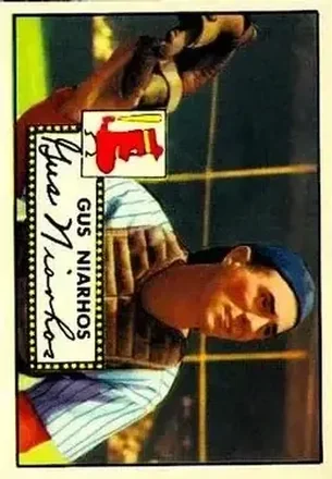 1952 Topps #121 Gus Niarhos