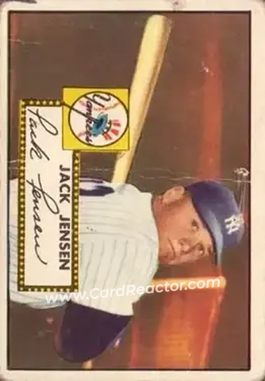Front of Jackie Jensen