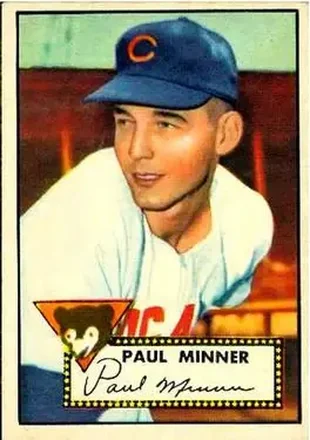 1952 Topps #127 Paul Minner