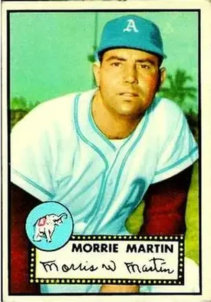 1952 Topps #131 Morrie Martin