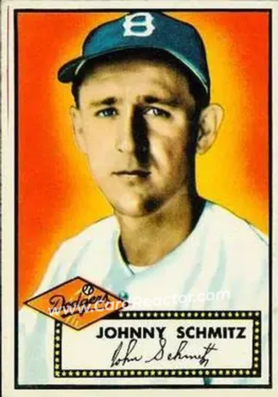 Front of Johnny Schmitz