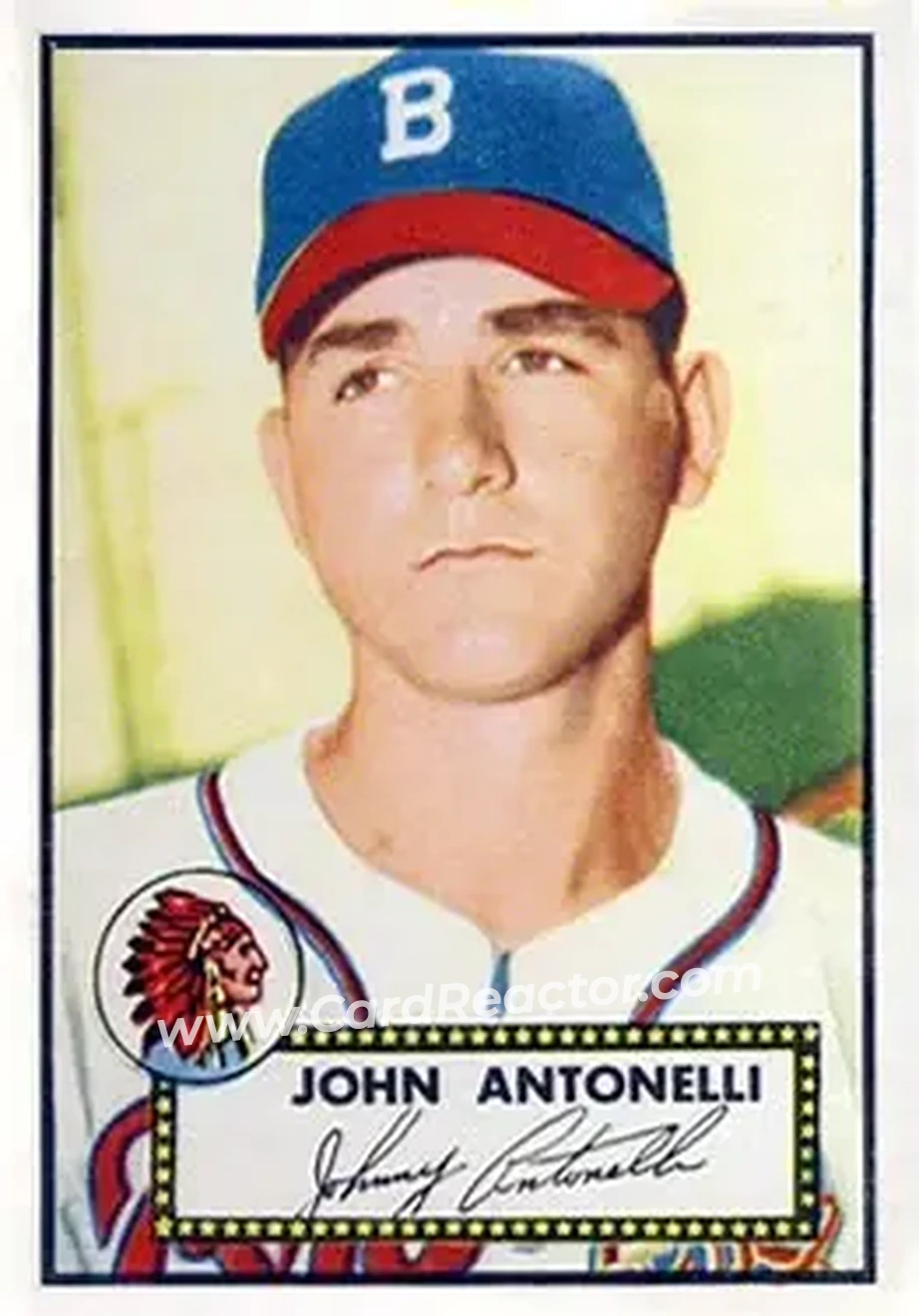 Front of Johnny Antonelli