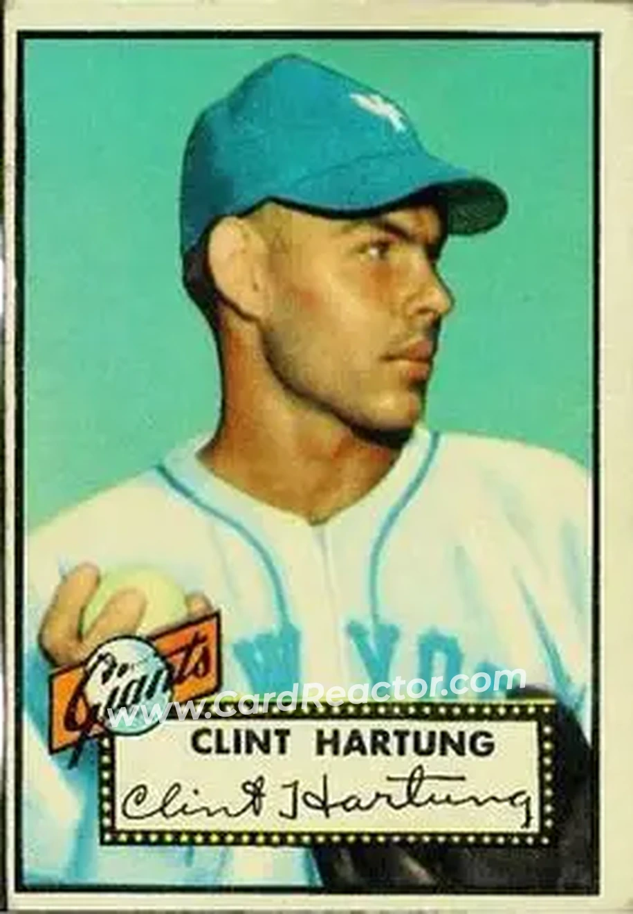 Front of Clint Hartung