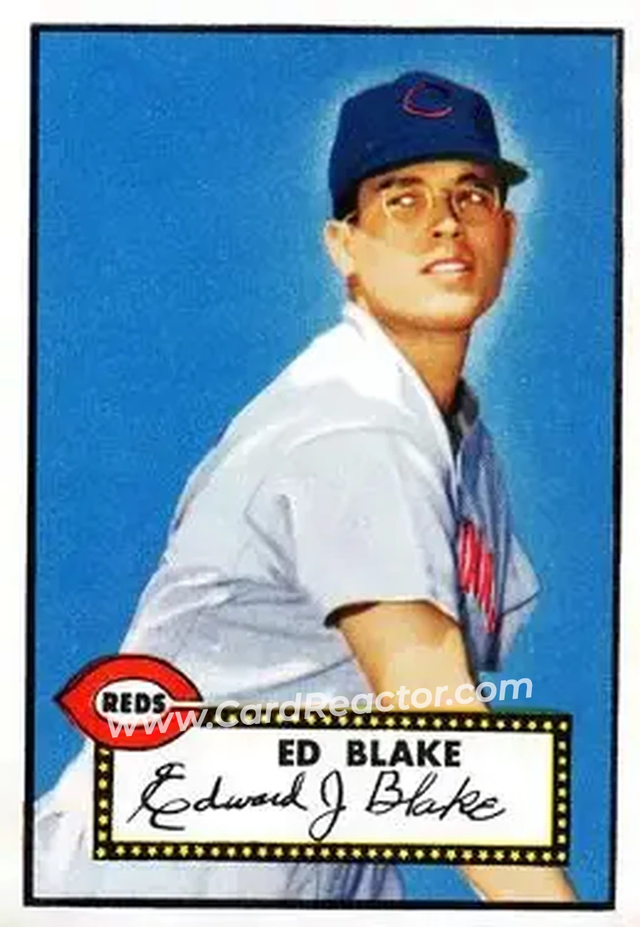 Front of Ed Blake