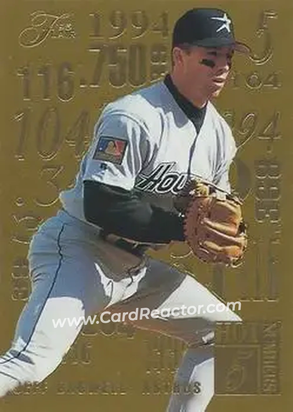 1995 Flair #1 Hot Numbers Jeff Bagwell