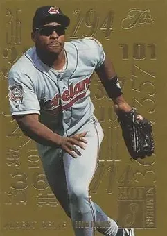 1995 Flair - Hot Numbers #2 - Albert Belle - Cleveland Indians