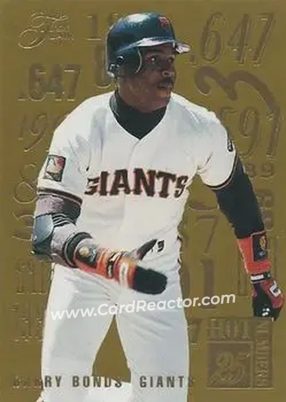 1995 Flair #3 Hot Numbers Barry Bonds
