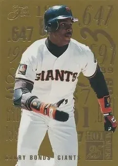 1995 Flair - Hot Numbers #3 - Barry Bonds - San Francisco Giants