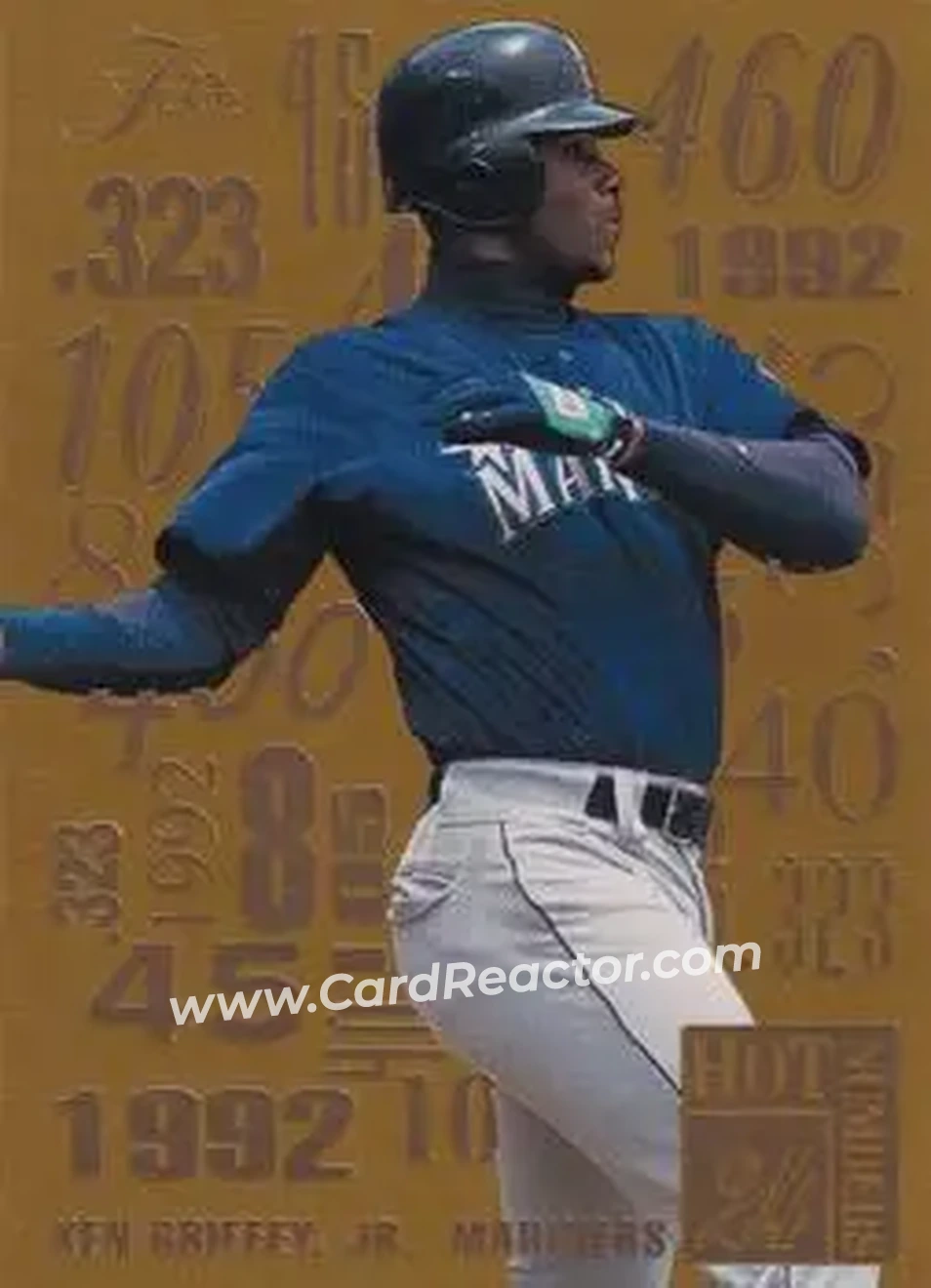 Front of Ken Griffey Jr.