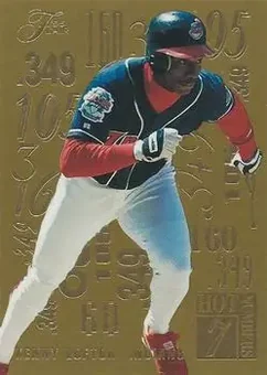 1995 Flair - Hot Numbers #5 - Kenny Lofton - Cleveland Indians