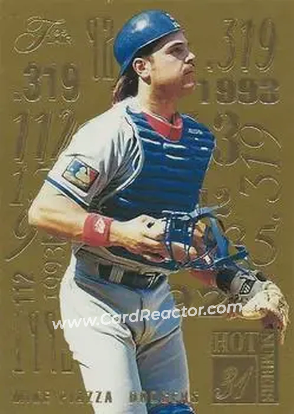 Front of Mike Piazza