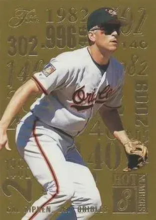 1995 Flair #8 Hot Numbers Cal Ripken