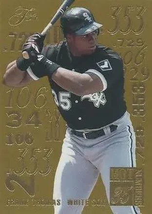 1995 Flair #9 Hot Numbers Frank Thomas