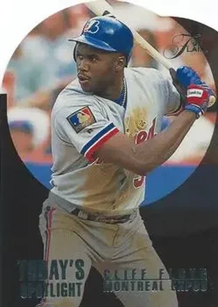 1995 Flair #3 Today's Spotlight Cliff Floyd