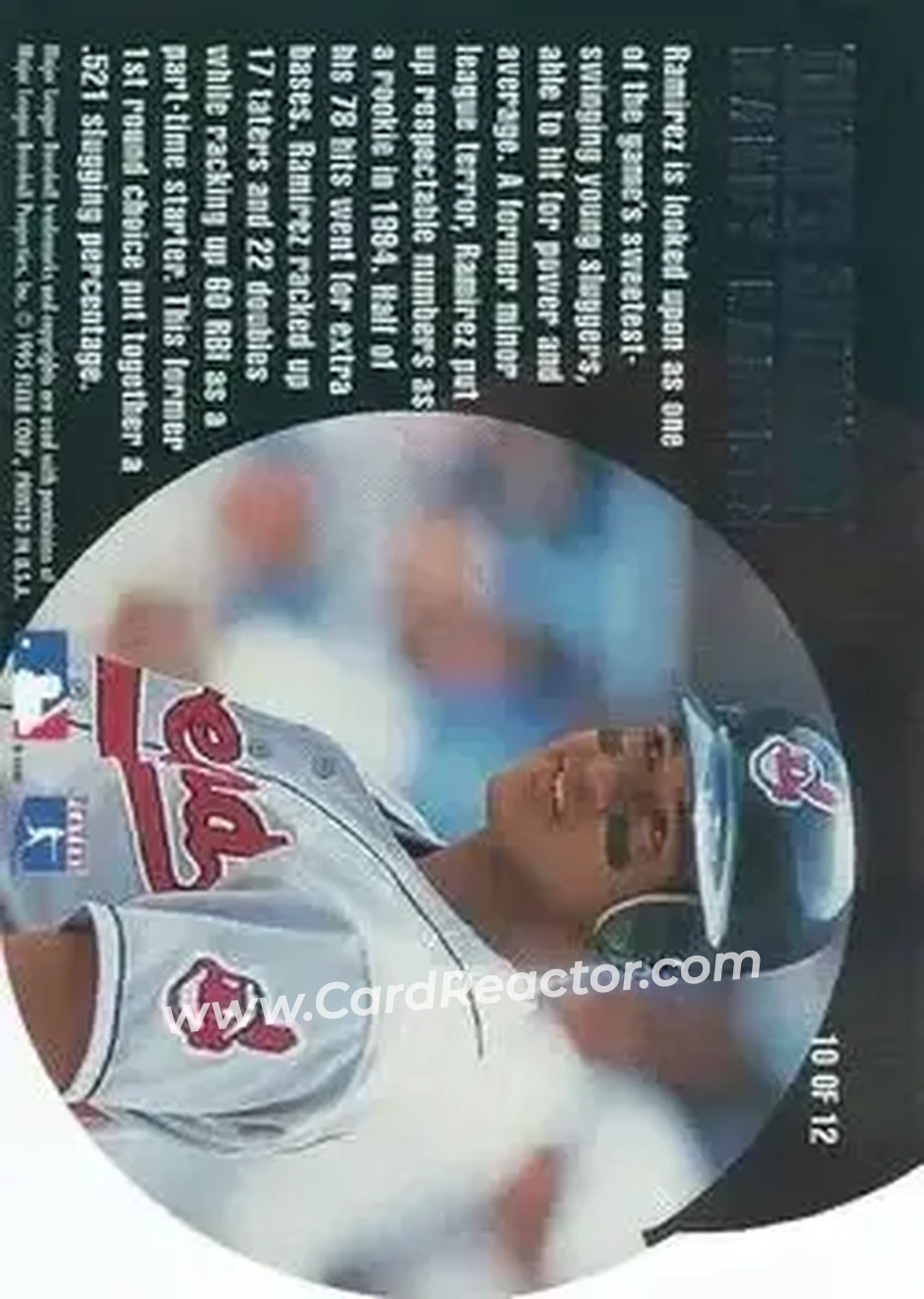 Back of Manny Ramirez