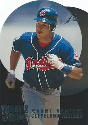 1995 Flair #10 Today's Spotlight Manny Ramirez