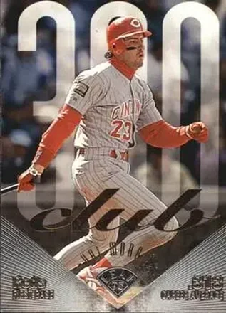 1995 Leaf #7 300 Club Hal Morris