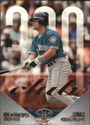 1995 Leaf #8 300 Club Edgar Martinez