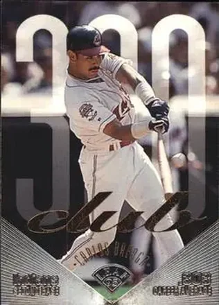 1995 Leaf #9 300 Club Carlos Baerga