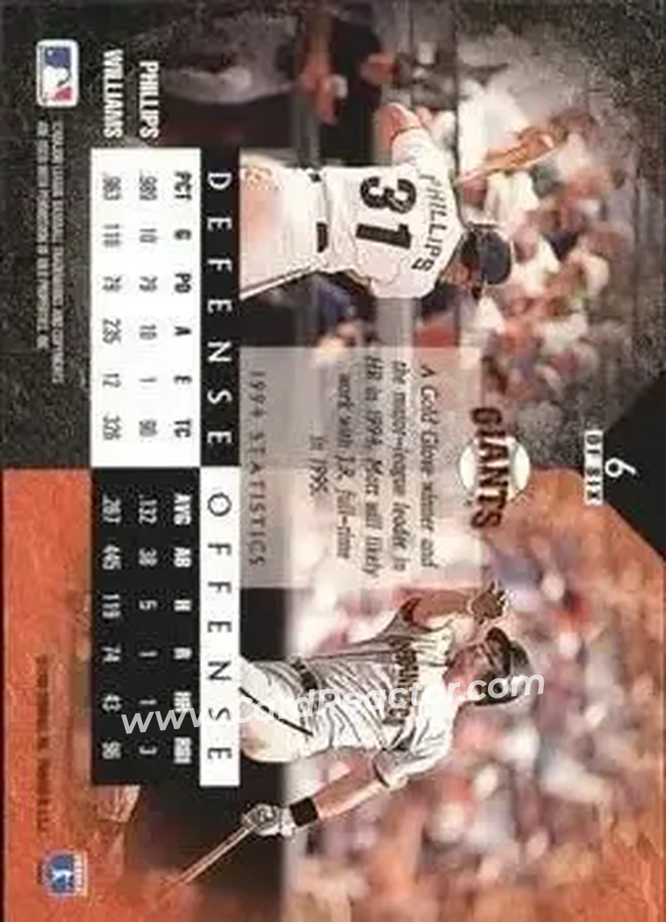 Back of Card #6