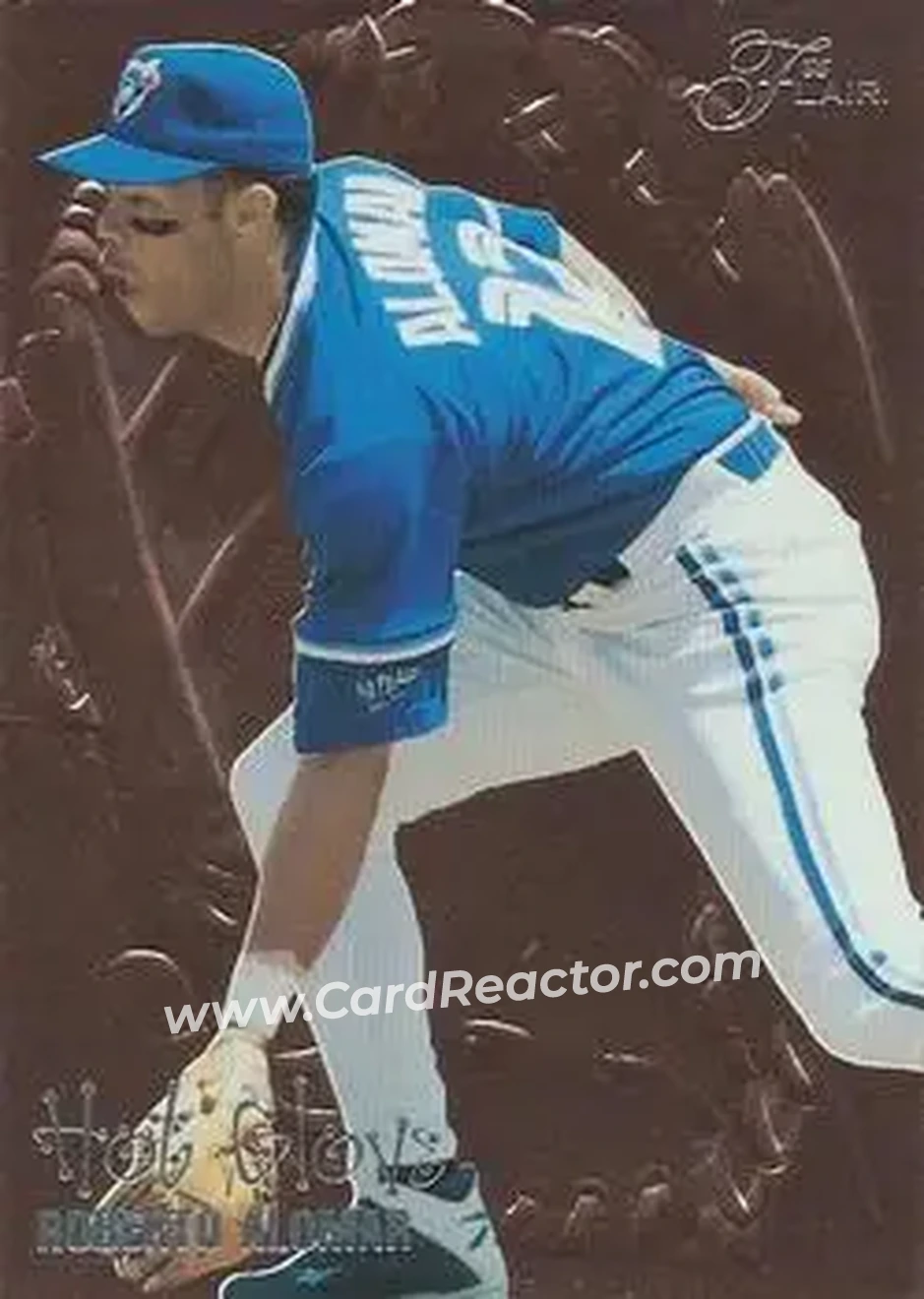 Front of Roberto Alomar