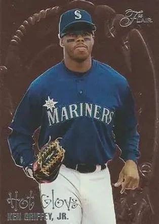 1995 Flair #3 Hot Gloves Ken Griffey Jr.