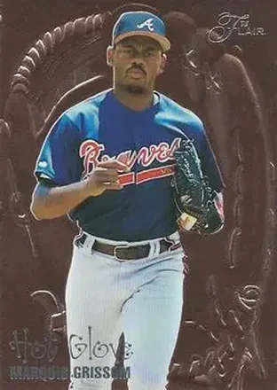 1995 Flair #4 Hot Gloves Marquis Grissom