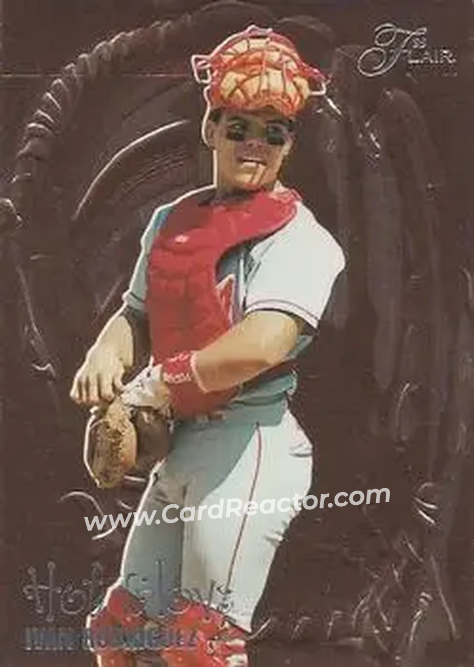 Front of Ivan Rodriguez