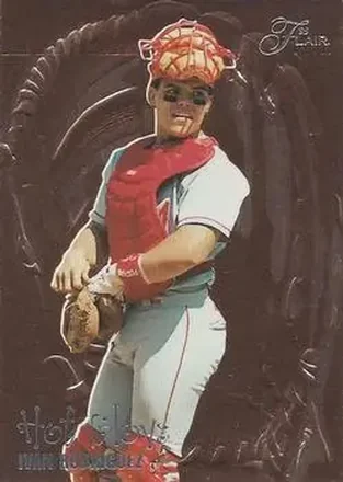 1995 Flair #10 Hot Gloves Ivan Rodriguez