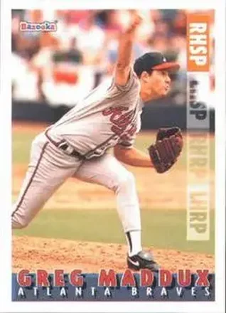 1995 Bazooka #1 Greg Maddux
