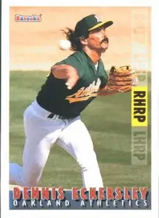1995 Bazooka #21 Dennis Eckersley