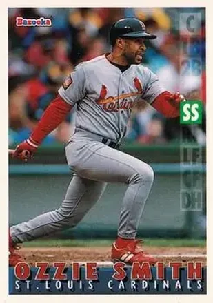 1995 Bazooka #28 Ozzie Smith