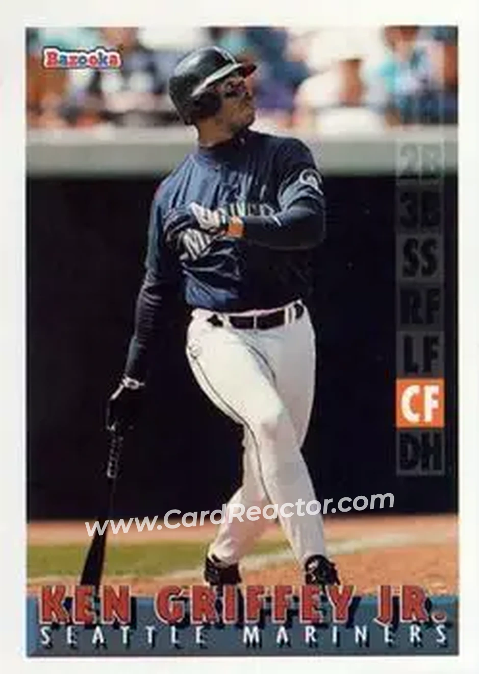 Front of Ken Griffey Jr.