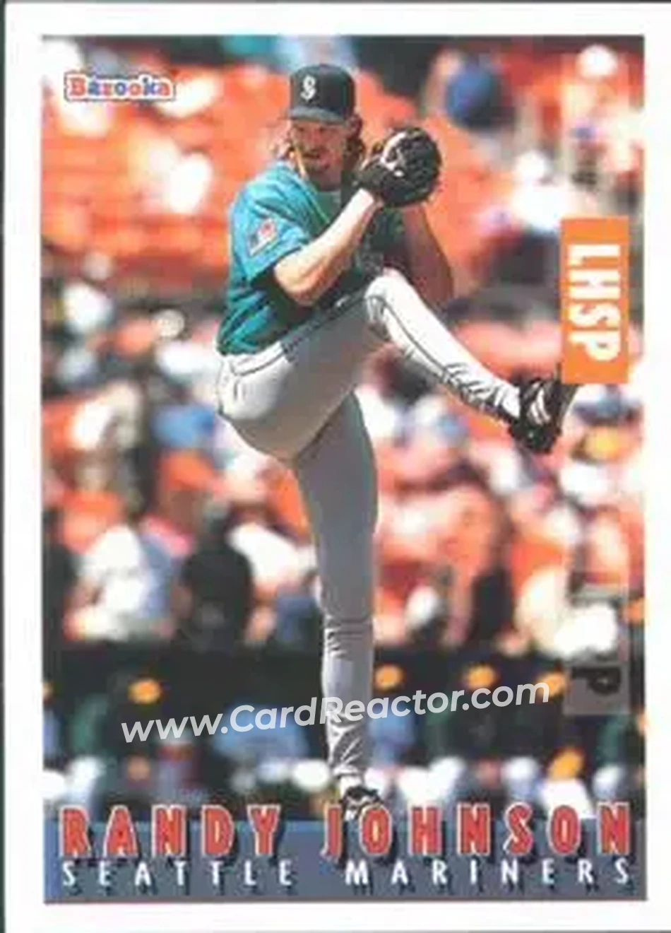 Front of Randy Johnson