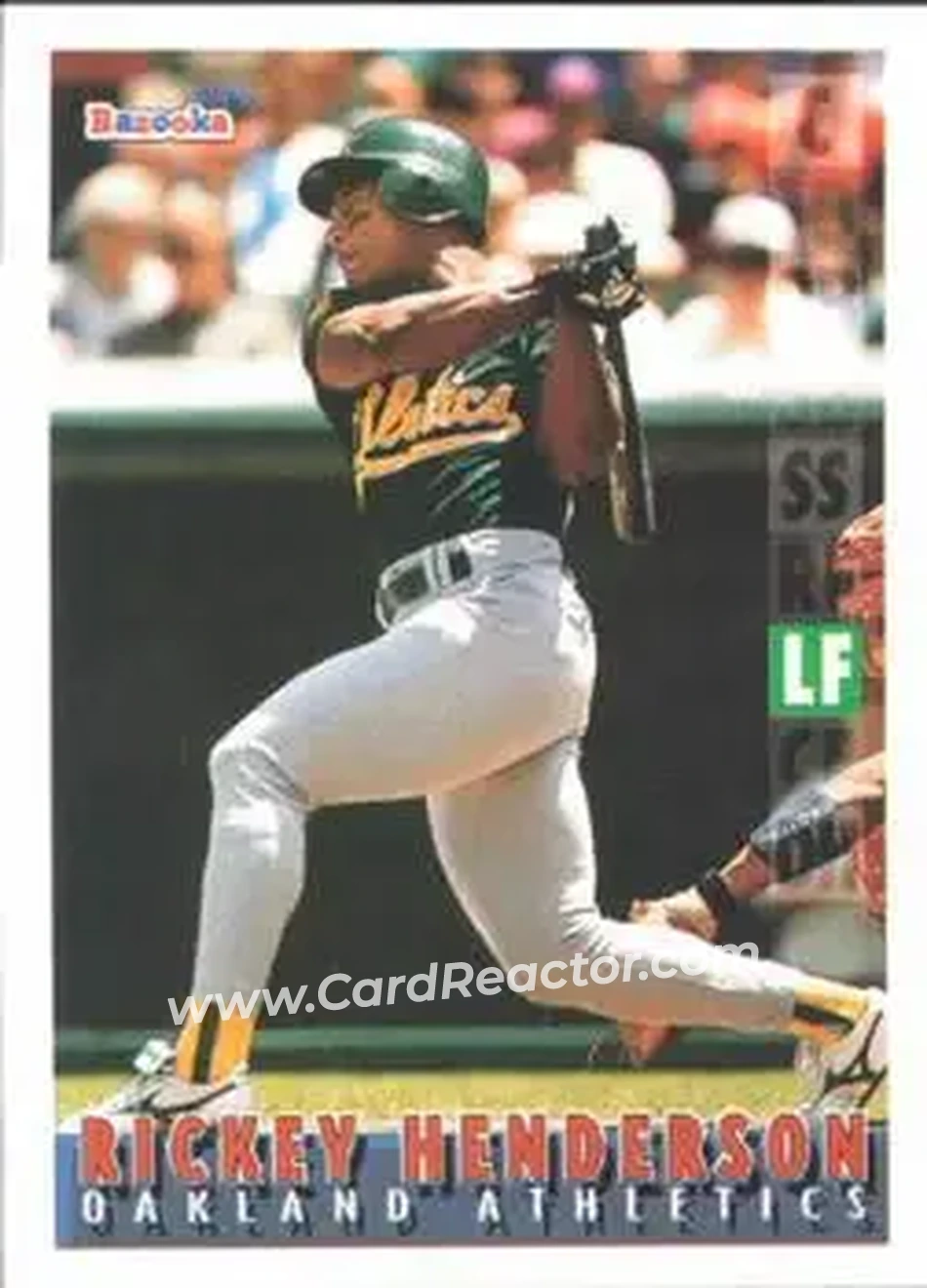Front of Rickey Henderson