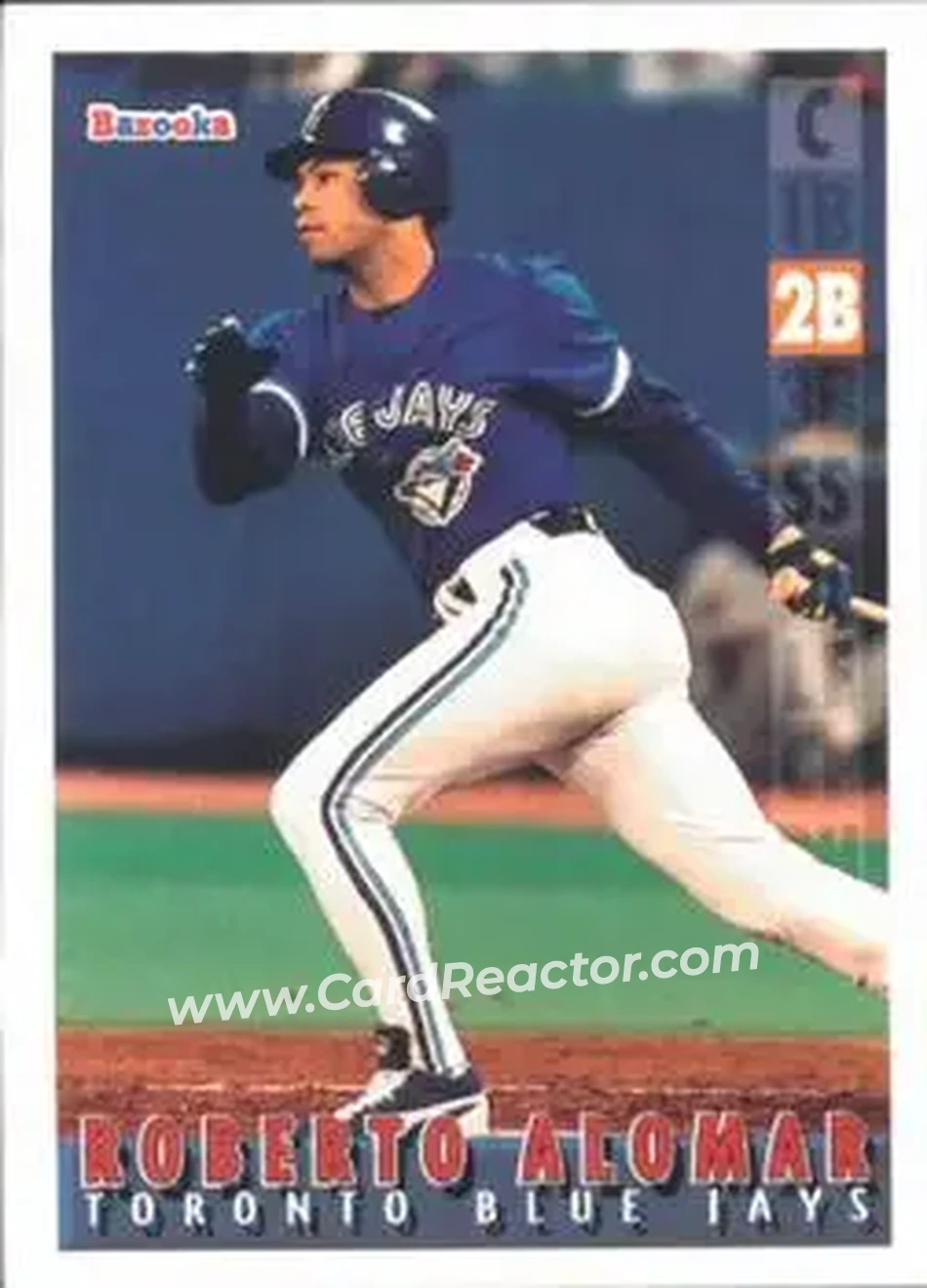 Front of Roberto Alomar