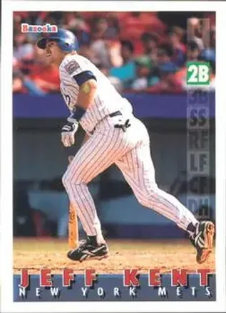 1995 Bazooka #82 Jeff Kent