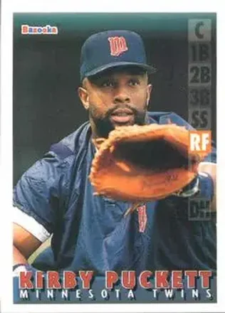 1995 Bazooka #113 Kirby Puckett