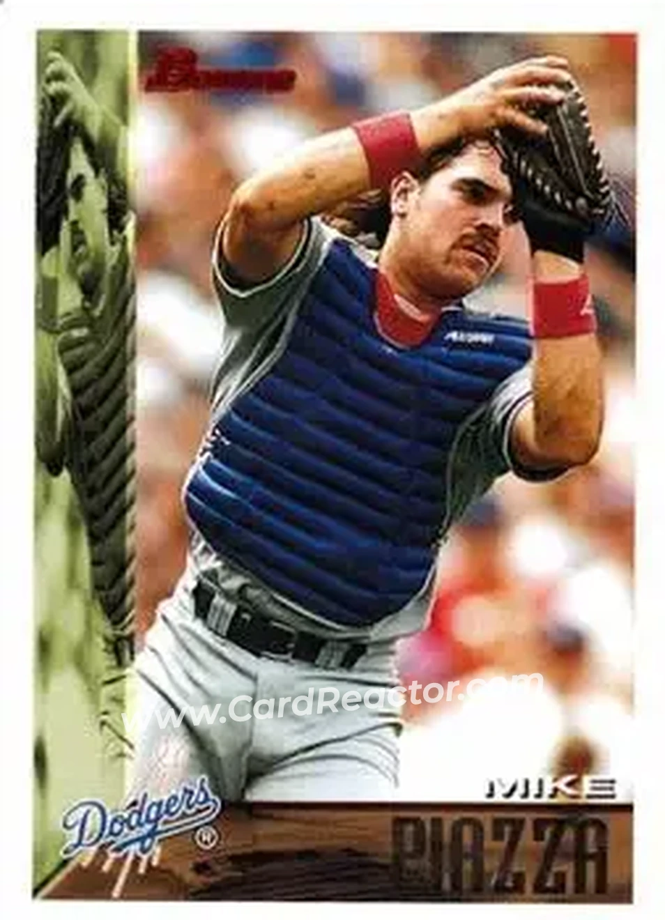 Front of Mike Piazza