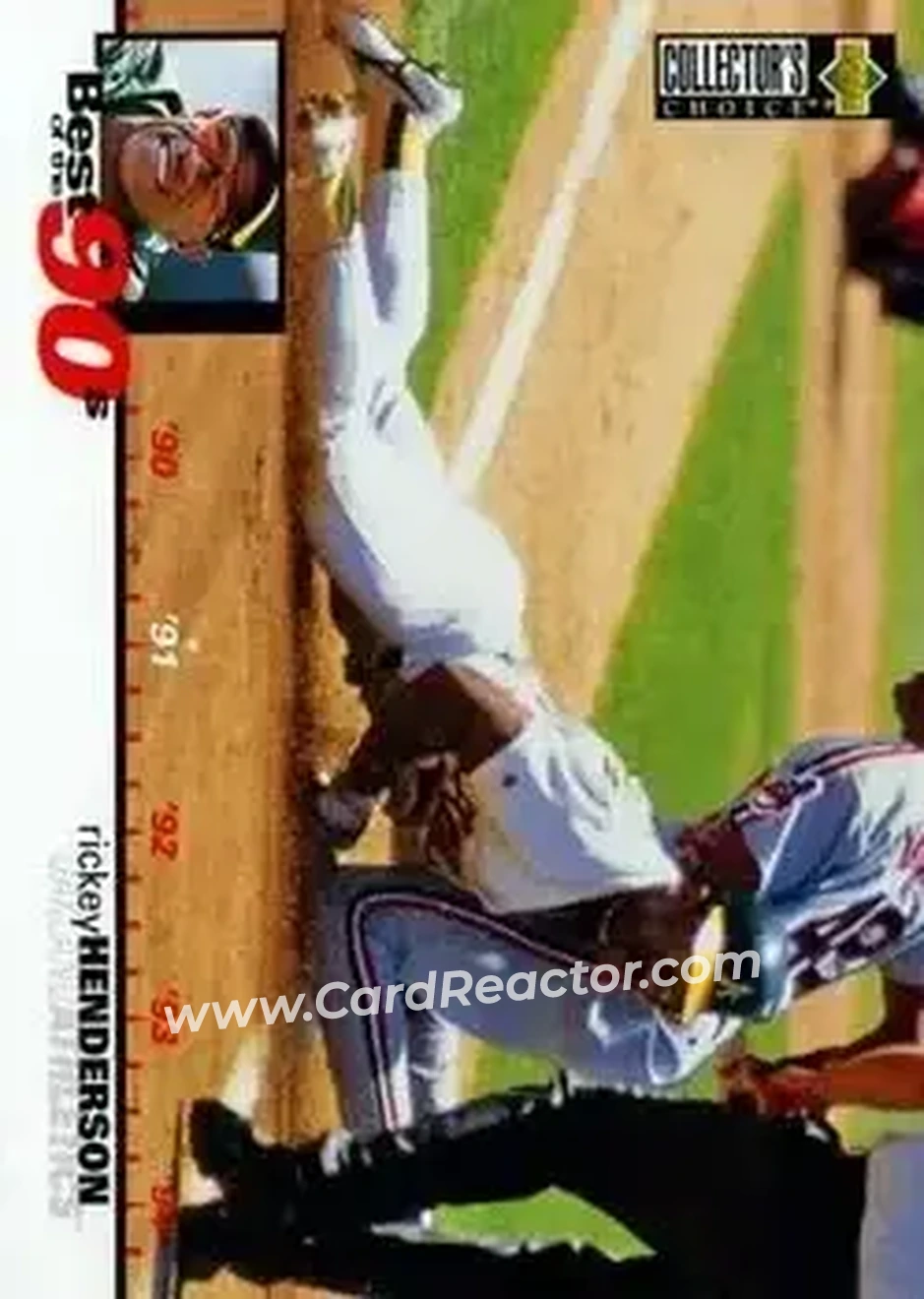 Front of Rickey Henderson