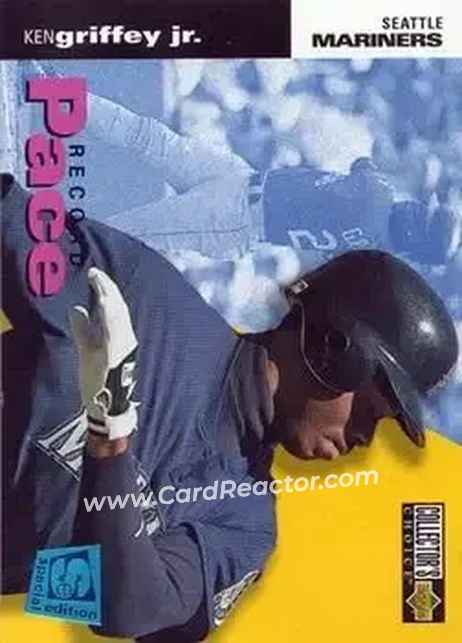 Front of Ken Griffey Jr.