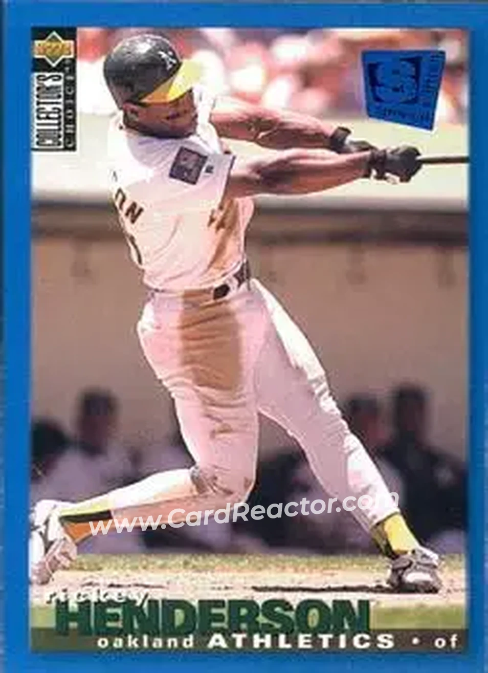 Front of Rickey Henderson